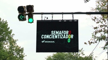 El semáforo concientizador llega a nuestro país