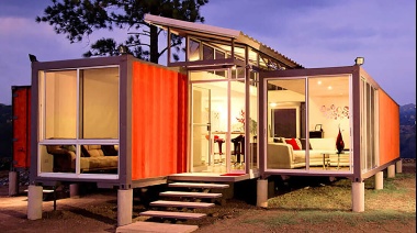 Casa-contenedor: la nueva moda que se instala cada vez con más fuerza